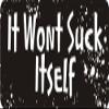 1080 Graphics 3 - It Wont Suck Itself 1 1/4" x 3" Hard Hat Biker Helmet Stickers Bs359 view 1