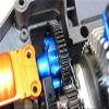 GPM For Traxxas X Maxx 4X4 Upgrade Part Aluminum Trasmission Cush Drive Housing With Drive Input Shaft - 10Pcs Set Silver view 3