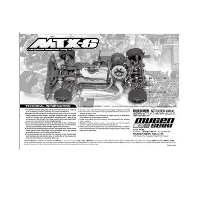 Mugen MTX6R Instruction Manual