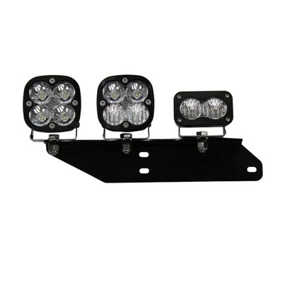 Baja Designs Squadron S2 Sport Fog Pocket LED Light Kit fits Ford F-150 Raptor 2017-2020 (Mult-Pattern; Clear)
