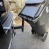 American Made Premium Single Can Receiver Garbage Hauling Hitch - by Garbage Commander view 1