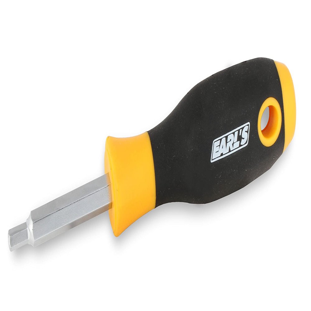 Earl's 042ERL Quarter Turn Fastener Tool - 3/16 in. Hex Head
