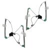 TRQ Front Power Power Window Regulator & Motor Assembly Set view 1