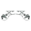 TRQ Rear Power Power Window Regulator & Motor Assembly Set view 1