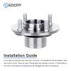 ECCPP for 2 New Complete Rear Wheel Hub for 512025x2 view 4