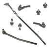 TRQ 8 Piece Kit Tie Rod End Ball Joint LH RH Front Set of 8 view 1