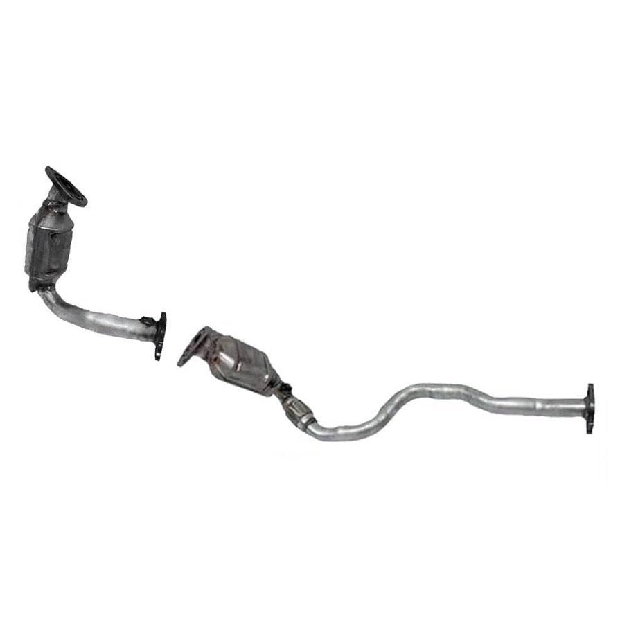 For Chevrolet 2008-2009 Equinox 3.6L Front & Rear Flex Pipe Catalytic Converter