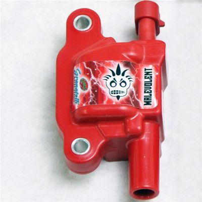 Granatelli Motorsports 28-0514-1RM Malevolent Coil Packs Red Body 85K Volts Single Malevolent Coil Packs