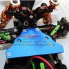 Axial Yeti Jr. Score Trophy Truck (AX90052) / Yeti Jr. Maverick (AXI90069) Upgrade Parts Aluminum Plate for Modified Electronic Setting - 1Pc Set Brown view 3