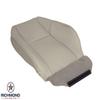 Richmond Auto Upholstery (Compatible with 2009-2014 GMC Sierra 2500HD Denali - Driver Side Lean Back Perforated A/C Cooled Leather Seat Cover, Tan view 4