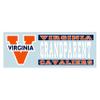 Virginia Decal (V CAVS Grandparent Decal (6''), 6 in) view 1