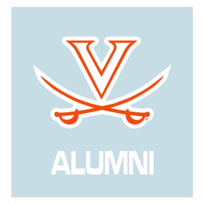 Virginia Decal (V Saber Alumni Decal (5''), 5 in)
