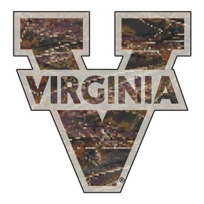 Virginia Decal (CAMO V Virginia Decal (3''6''12''), 3 in)