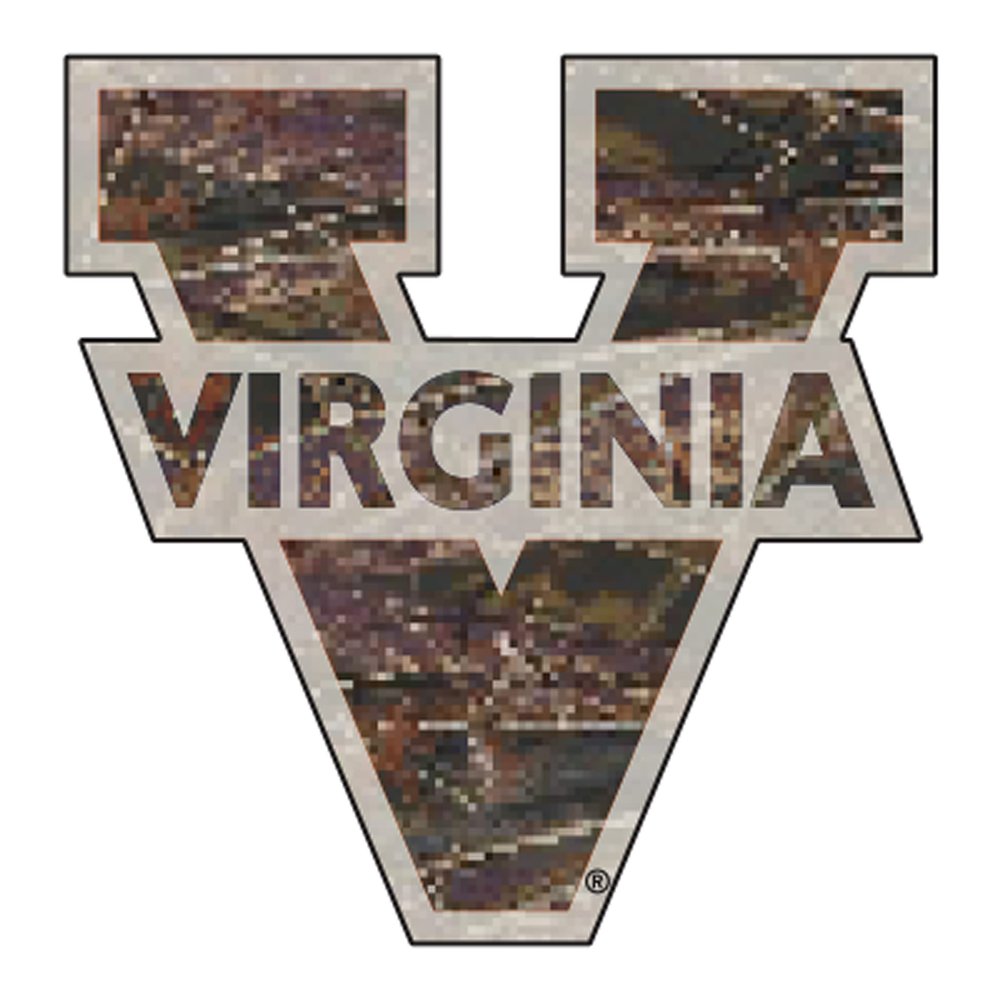 Virginia Decal (CAMO V Virginia Decal (3''6''12''), 3 in)