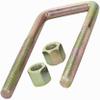 APDTY 46723 U-Bolt 1/2 X 6 X 2-1/16 Square view 1