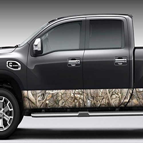 Camo Obliteration Rocker Panel Graphic Decal Wrap Kit for Truck SUV (12 inch x 30 Foot, Gloss)