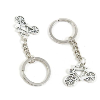 10 Pieces Keychain Keyring Door Car Key Chain Ring Tag Charms Supply R4LE9C Bike Bicycle