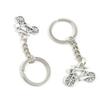 10 Pieces Keychain Keyring Door Car Key Chain Ring Tag Charms Supply R4LE9C Bike Bicycle view 1