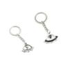 1 Pieces Keychain Keyring Door Car Key Chain Ring Tag Charms Supply Z4GO6Y Alien UFO ET view 1