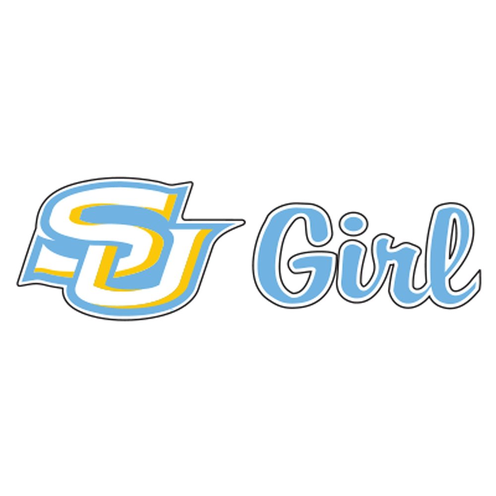 Craftique Southern Decal (SU JAGUAR GIRL DECAL (4''6''), 6 in)