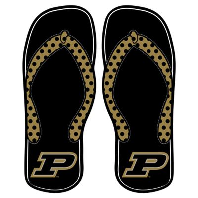 Purdue Decal (Purdue FLIP Flop Decal (4''6''), 6 in)