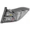 For Toyota Highlander 2008 2009 2010 Tail Light Assembly Unit Base.Limited Model Driver Side CAPA Certified TO2800173C view 2