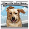 Pet Gifts USA Dogs On The Move Vinyl Decal (Labrador, Yellow (American)) view 1