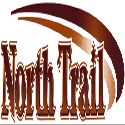 1 RV Trailer NORTH TRAIL Logo Decal Graphic -832