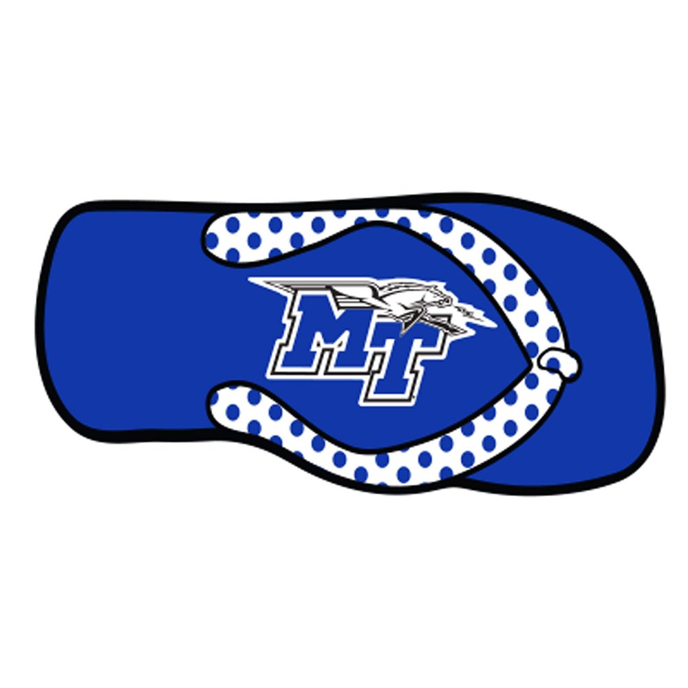 Middle Tennessee HitchCover (MTSU FLIP Flop Hitch Cover (20573))