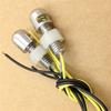 SEMT-Motorcycle Chromed Universal Led License Tag Plate Bolt Lights [B074MK44BZ] view 2