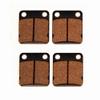 Front Semi-Metallic Brake Pads 1997-2002 fits Kawasaki Prairie 400 2x4 & 4x4 view 1