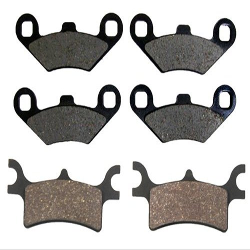 Front & Rear Semi-Metallic Brake Pads 2002-2007 fits Polaris Sportsman 700 4x4