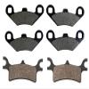 Front & Rear Semi-Metallic Brake Pads 2002-2007 fits Polaris Sportsman 700 4x4 view 1