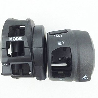 SEMT-Black Switch Housing Cover Compatible With 2008-2012 Suzuki GSX 1300R Hayabusa/ 2007-2008 Suzuki GSX-R 1000/2008-2011 Suzuki GSXR 600/750 [B074MMVL8L]