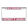Arkansas Razorbacks Plate_Frame (DOMED AR ALUMNI METAL PLT FRAM (11089)) view 1