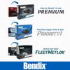 Bendix Fleet Metlok MKD1149FM Semi-Metallic Front Brake Pads for Select Models Chrysler 300, Dodge Challenger, Charger, Magnum, Jeep Grand Cherokee view 4