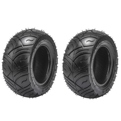 ZXTDR 2pcs 13x5-6 Tubeless Tires for ATV Go Kart Quad Buggy Mower Golf Cart