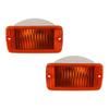 CarLights360 For Jeep Wrangler Parking Signal Light Assembly Unit 1997-2006 Pair Driver and Passenger Side | CH2520141 + CH2521141 view 2