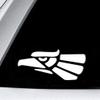 Mexican Eagle - Vinyl Decal - Car Phone Helmet - Select Size view 1