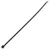 K4 Self Locking Narrow Tie Wrap, 8" Black Nylon Zip Tie. Qty 100 Per Pack view 1