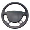 MEWANT Stitch On Steering Wheel Cover for Chevy Lova Aveo Buick Excelle view 1