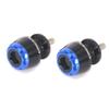 MC MOTOPARTS MSHINE Blue 10MM CNC Swingarm Spools Compatible with ZZR600 2007-2009 view 1