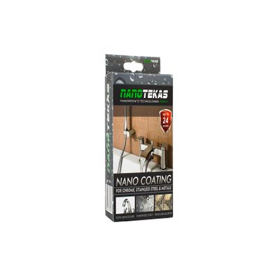 Nanotekas NANO COATING For Metal Chrome Stainless Steel Whiting Stain Protector NEW Water Repellant Protection Guard