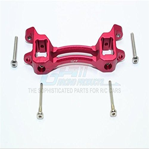 GPM For Traxxas TRX-4 Trail Defender Crawler Upgrade Parts Aluminum Front/Rear Body Post Mount - 1Pc Set Red