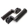 MC MOTOPARTS POLE Black CNC 40mm Extension Riser Front Foot Pegs Compatible with XB12R Firebolt 2004+ view 1