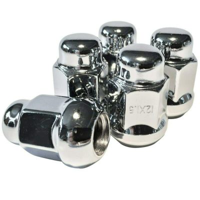 Coyote - Set of 5-12x1.5 Radius Ball Seat OE Original Equipment Lug Wheel Nuts 19mm Hex