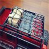 R/C Scale Accessories : Simulation Elastic Cargo Netting For 1:10 Crawlers - 1Pc Black view 3