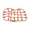 R/C Scale Accessories : Simulation Elastic Cargo Netting For 1:10 Crawlers - 1Pc Orange view 1
