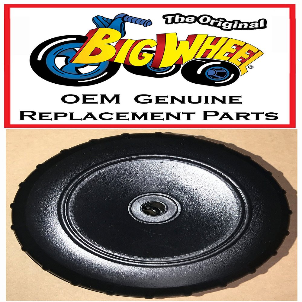 Black Rear Wheel for Jr. Racer The Original Big Wheel, Original Replacement Parts