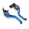 FXCNC Motorcycle Aluminum Short Brake Clutch Levers Compatible with NINJA 650R ER-6F ER-6N VERSYS (650cc) Z750S 2006-2008, ER-5 2004-2005, ZXR400 All Years, W800 W800SE 2012-2016 view 3